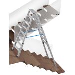 STABILO TELESKOP-STUFEN-DOPPELLEITER 2X8 STUFEN