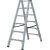 STABILO STUFEN-DOPPELLEITER 225 KG 2x6 STUFEN