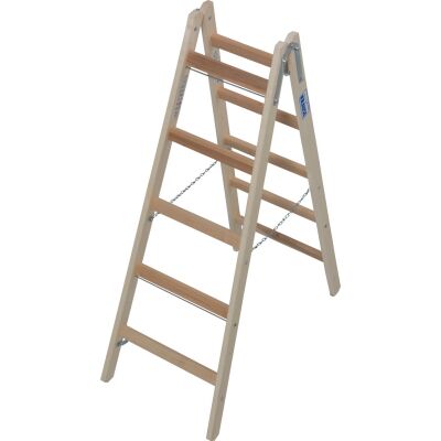 STABILO SPROSSEN-DOPPELLEITER HOLZ 2x5 SPROSSEN