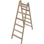 STABILO SPROSSEN-DOPPELLEITER HOLZ 2x6 SPROSSEN