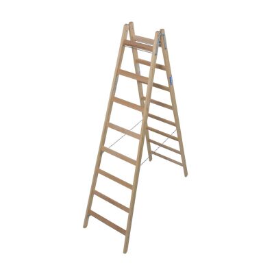 STABILO SPROSSEN-DOPPELLEITER HOLZ 2x8 SPROSSEN