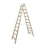 STABILO SPROSSEN-DOPPELLEITER HOLZ 2x10 SPROSSEN