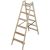 STABILO HOLZ STUFEN/SPROSSEN DOPPELLEITER 2x6