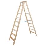 STABILO HOLZ STUFEN-DOPPELLEITER 2x10