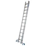 STABILO SPROSSEN-SCHIEBELEITER, ZWEITEILIG 2x12 SPROSSEN