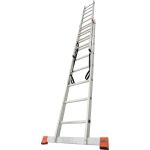 DUBILO SPROSSEN-MEHRZWECKLEITER, ZWEITEILIG 2x9 SPROSSEN