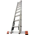 DUBILO SPROSSEN-MEHRZWECKLEITER, ZWEITEILIG 2x9 SPROSSEN