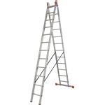 DUBILO SPROSSEN-MEHRZWECKLEITER, ZWEITEILIG 2x12 SPROSSEN