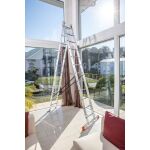 DUBILO SPROSSEN-MEHRZWECKLEITER, ZWEITEILIG 2x12 SPROSSEN