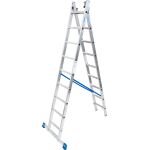 STABILO SPROSSEN-MEHRZWECKLEITER, ZWEITEILIG 2x9 SPROSSEN