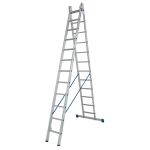 STABILO SPROSSEN-MEHRZWECKLEITER, ZWEITEILIG 2x12 SPROSSEN