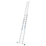 STABILO SPROSSEN-MEHRZWECKLEITER, ZWEITEILIG 2x12 SPROSSEN