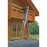 TRIBILO SPROSSEN-VIELZWECKLEITER, DREITEILIG 3x9 SPROSSEN