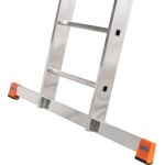 TRIBILO SPROSSEN-VIELZWECKLEITER, DREITEILIG 3x12 SPROSSEN