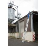 STABILO SPROSSEN-VIELZWECKLEITER, DREITEILIG, WANDLAUFROLLEN 3x12 SPROSSEN