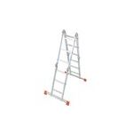 MULTIMATIC SPROSSEN-GELENK-UNIVERSALLEITER 4x3 SPROSSEN...