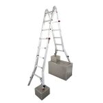 TELEVARIO SPROSSEN-GELENK-TELESKOPLEITER MIT 4 HV 4x5...