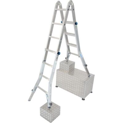 STABILO SPROSSEN-GELENK-TELESKOPLEITER MIT 4 HV 4x4 SPROSSEN