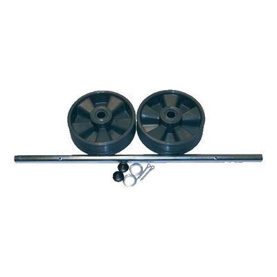 MONTO + STABILO WANDLAUFROLLEN-SET FÜR ZWEITEILIGE SEILZUGLEITER