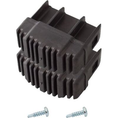 STABILO ABLEITFÄHIGE FUSSSTOPFEN (PAAR) 64x25 MM