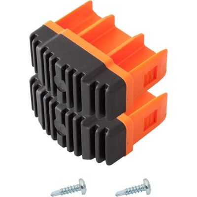 MONTO FUSSSTOPFEN (PAAR) 64x25 MM ORANGE