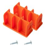 MONTO KOPFSTOPFEN (PAAR) 64x25 MM ORANGE