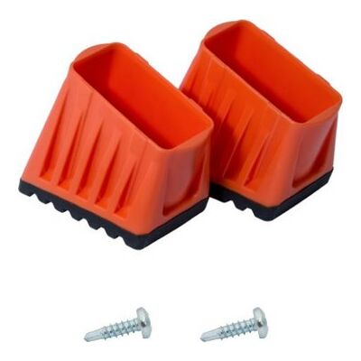 MONTO FUSSKAPPE 2K (PAAR) 40x20 MM