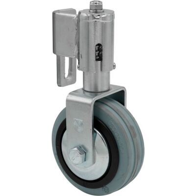 STABILO FEDERROLLE RECHTS FÜR REGALLEITERN UND FAHRBARE STEHLEITERN