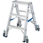 GURTBAND-PAAR FÜR STABILO DOPPELLEITER 124715  2x3 STUFEN LÄNGE CA. 381 MM