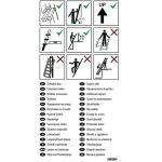 ETIKETT INFO SCHIEBELEITERN 51x99 MM, 5 STÜCK