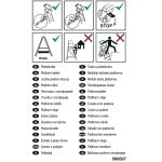 ETIKETT INFO PODESTLEITERN 51x84 MM, 5 STÜCK