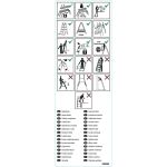 ETIKETT INFO GELENKLEITERN 51x132 MM, 5 STÜCK