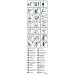 ETIKETT INFO MEHRZWECKLEITERN 51x164 MM, 5 STÜCK