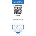 WOSATEC QR-CODE-ETIKETTEN GROSS 109x36 MM 50 STÜCK