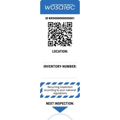 WOSATEC QR-CODE-ETIKETTEN GROSS 109x36 MM 100 STÜCK
