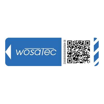 WOSATEC QR-CODE-ETIKETTEN KLEIN 49,5x15 MM 50 STÜCK