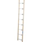 DACHLEITER ALU-HOLZ 8 SPROSSEN