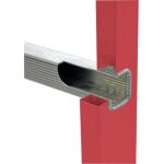 KUNSTSTOFF-ANLEGELEITER 8 SPROSSEN