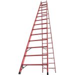 VOLLKUNSTSTOFF-SPROSSEN-DOPPELLEITER 2x14 SPROSSEN