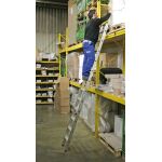 STABILO STUFEN-REGALLEITER MIT 1 PAAR EINHÄNGEHAKEN...