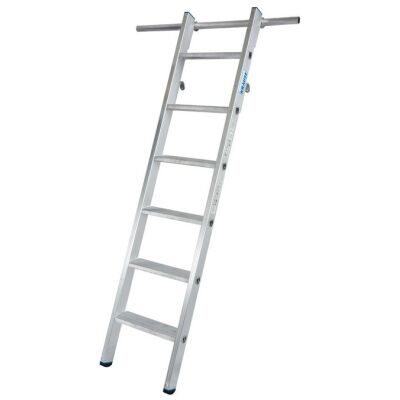 STABILO STUFEN-REGALLEITER MIT 2 PAAR EINHÄNGEHAKEN 6 STUFEN