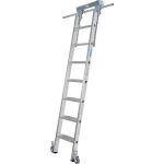 STABILO STUFEN-REGALLEITER RUNDROHR-SCHIENENANLAGE  7 STUFEN