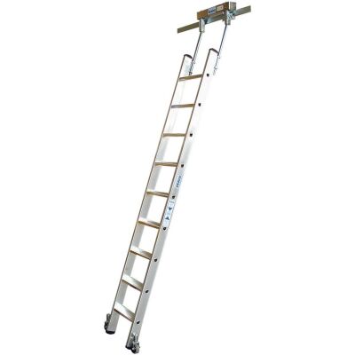 STABILO STUFEN-REGALLEITER-T-SCHIENENANLAGE  9 STUFEN