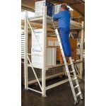 STABILO STUFEN-REGALLEITER-T-SCHIENENANLAGE  9 STUFEN