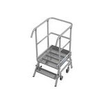 STABILO PODESTLEITER FAHRBAR, EINSEITIG BEGEHBAR,...