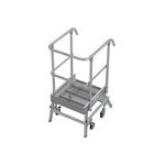 STABILO PODESTLEITER FAHRBAR, EINSEITIG BEGEHBAR,...