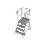 STABILO PODESTLEITER FAHRBAR, EINSEITIG BEGEHBAR,...