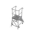 STABILO PODESTLEITER FAHRBAR, EINSEITIG BEGEHBAR,...