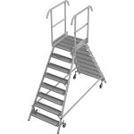 STABILO PODESTLEITER FAHRBAR, BEIDSEITIG BEGEHBAR,...