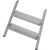 STEIGTEIL ALU-GERIEFT FÜR STABILO PODESTLEITER FAHRBAR, EINSEITIG BEGEHBAR 3 STUFEN
